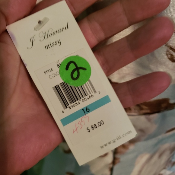 Nwt J. Howard Missy Dress size 16 - Picture 4 of 6